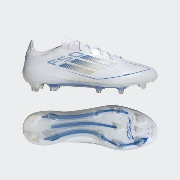 adidas F50 Elite Firm Ground Boots - White | adidas Singapore
