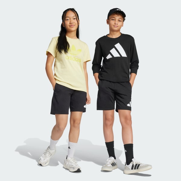 Black Essentials Shorts Kids