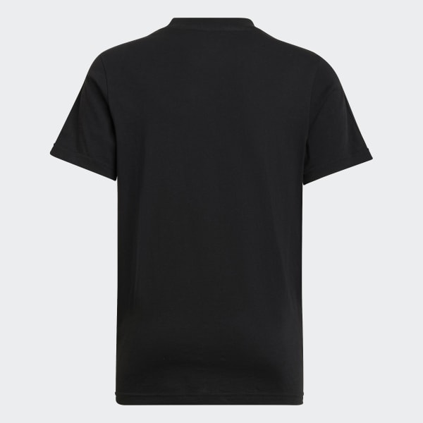 Noir T-shirt graphique Camo RG524