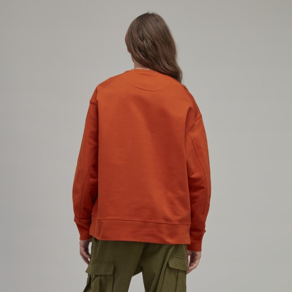Czerwony Y-3 Classic Chest Logo Crew Sweatshirt EKC26