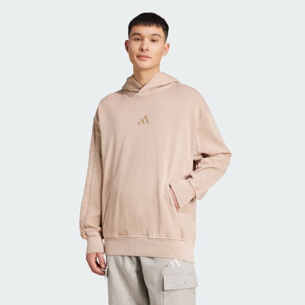 Καφέ ALL SZN French Terry Washed Hoodie