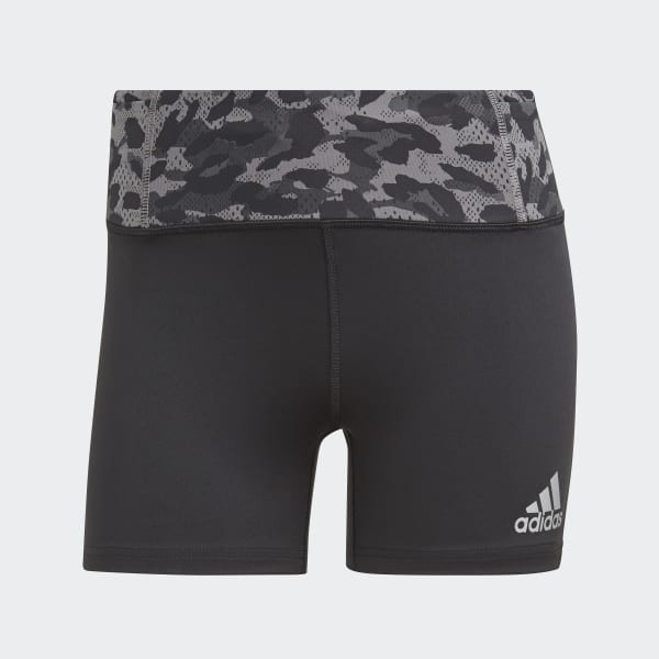 Black Fast Primeblue Graphic Booty Shorts 25265
