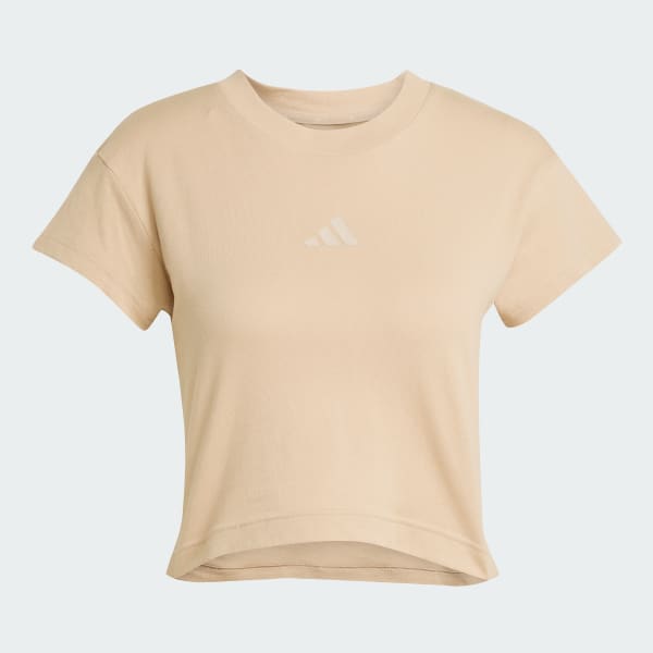 Brown Future Icons Small Logo Baby Tee