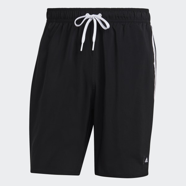 Czerń 3-Stripes CLX Swim Shorts