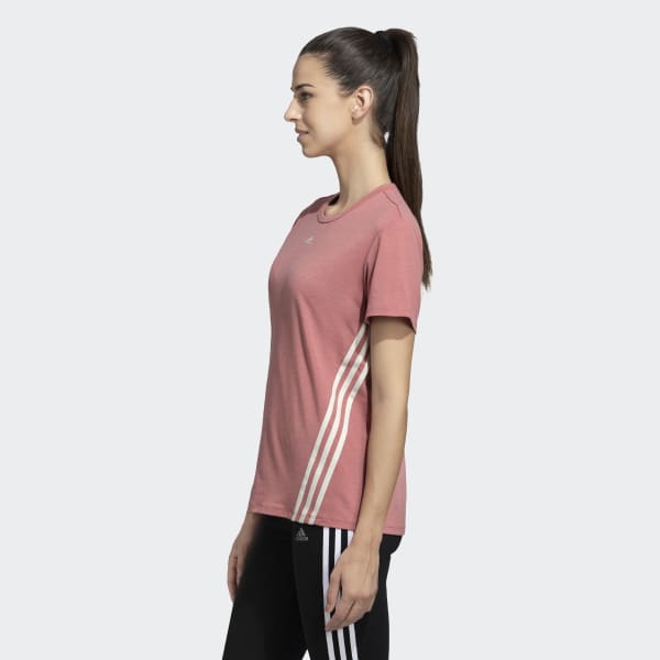 Red WTR ICONS 3 STRIPES TEE