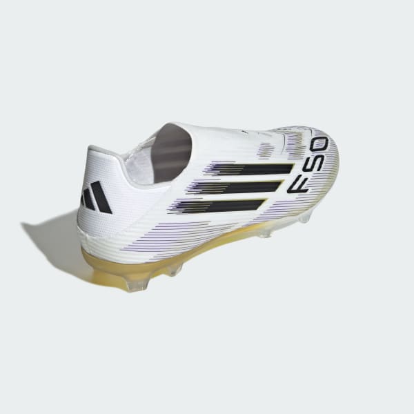 adidas Buty F50 League Laceless Firm/Multi-Ground - Bialy