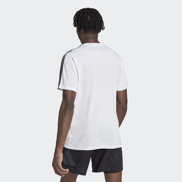 Bialy Train Essentials 3-Stripes Training Tee