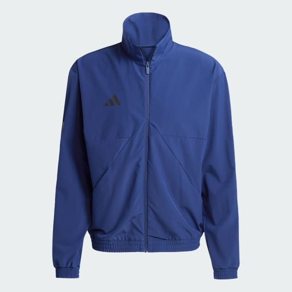 Blau House of Tiro Woven Originals Jacke