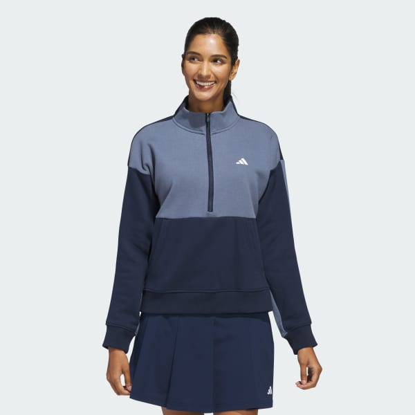 Μπλε Half-Zip Jacket