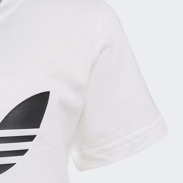 Branco Conjunto de T-shirt e Calções Adicolor RW129