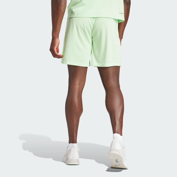 Green Train Essentials Logo Training Shorts