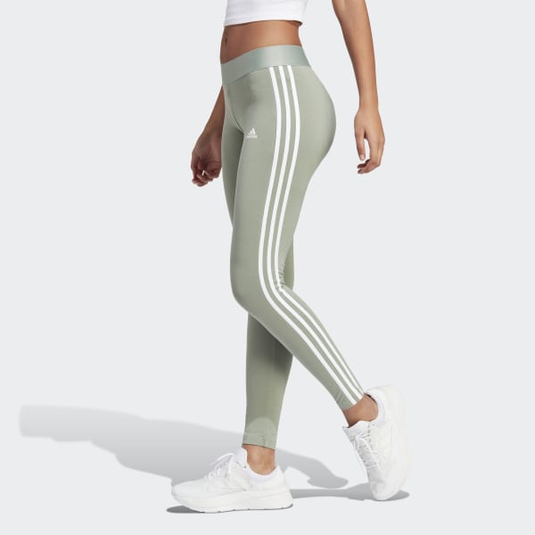 Legging Essentials 3-Stripes - Verde adidas