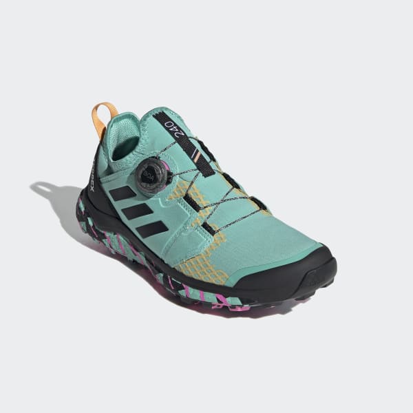 Turquoise Terrex Agravic BOA® Trail Running Shoes IB660