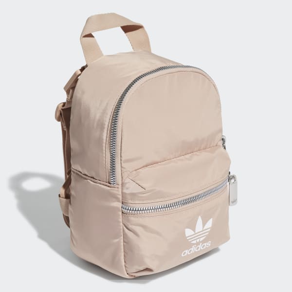 beige adidas backpack