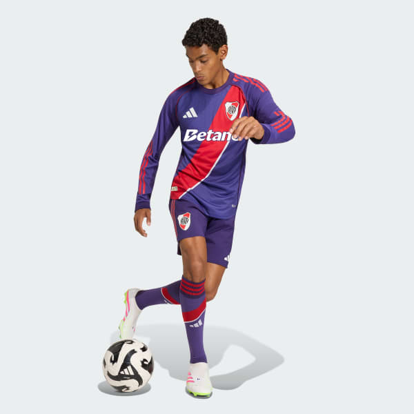 Violeta Shorts Tercer Uniforme River Plate 2026 (Versión Jugador)