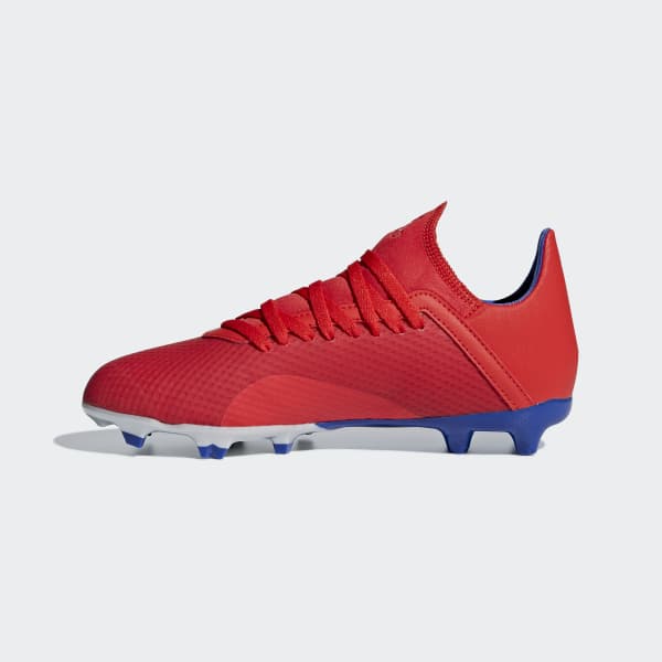 Zapatos de F tbol X 18.3 Terreno Firme UNISEX Rojo adidas