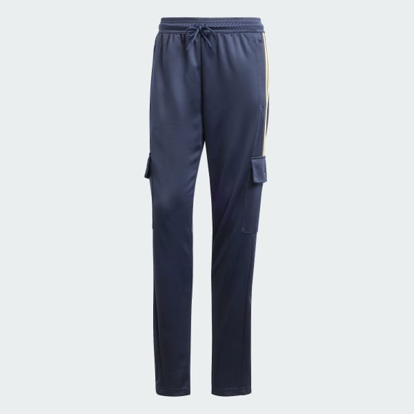 Blue Tiro Cargo Tracksuit Bottoms