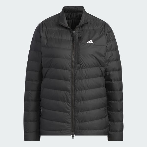 adidas ダウンベスト ベスト 保温 撥水 中わたフルジップベスト