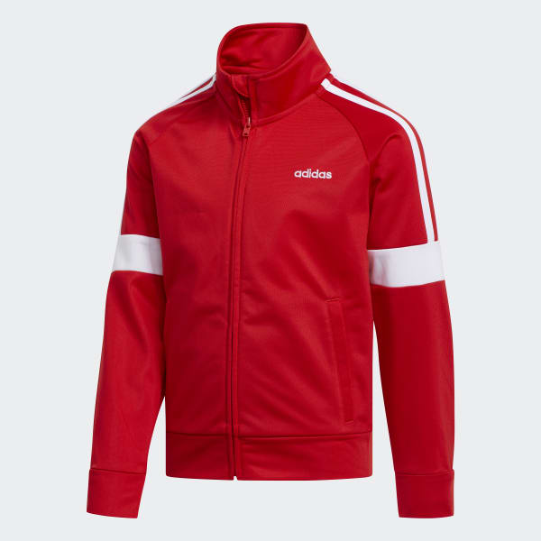 adidas red jacket and pants