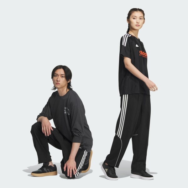 BYD3S ルーフィット ジャカードニット オープンヘムトラックパンツ（ジェンダーニュートラル）