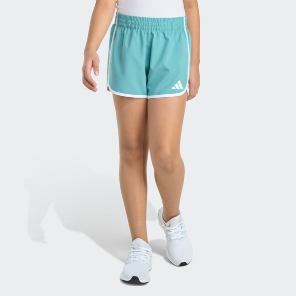 adidas Woven Pacer Short Binding 25 - Green | Free Shipping with