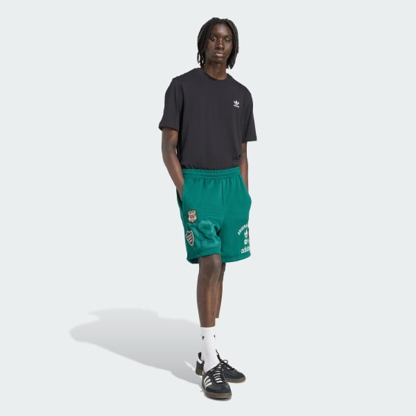 グリーン adidas Originals Dept. グラフィック メッシュ ショーツ