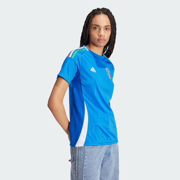 Azul Camiseta Local Italia 24