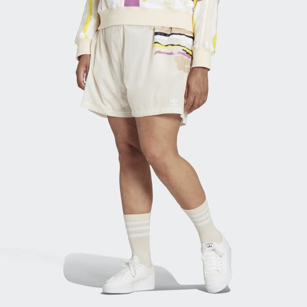 Napier perdí mi camino Premedicación adidas Thebe Magugu x adidas Shorts (Plus Size) - Beige | Women's Lifestyle  | adidas US