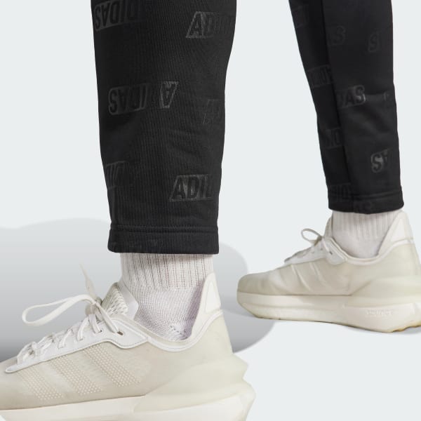 Embossed adidas Polar Fleece Tapered Pants