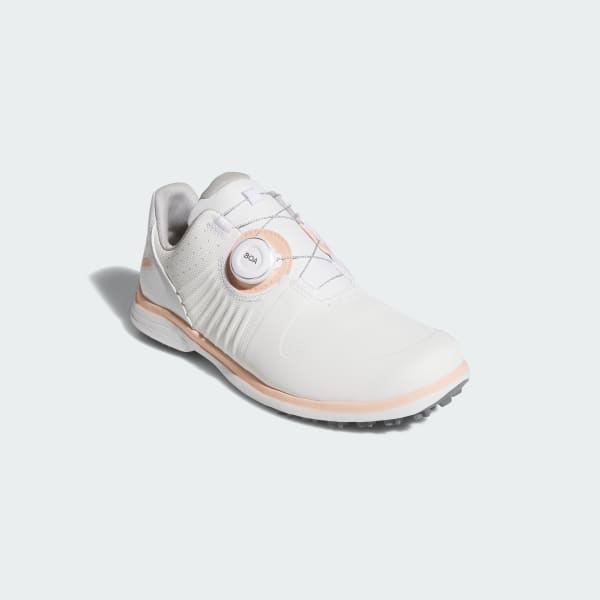 White Fluidmotion BOA Spikeless Golf Shoes