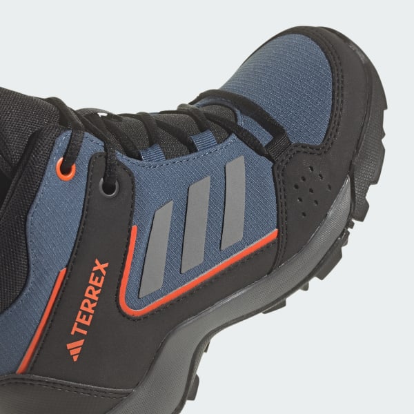 adidas Kids' Hiking TERREX Hyperhiker Mid Hiking Shoes - Blue 