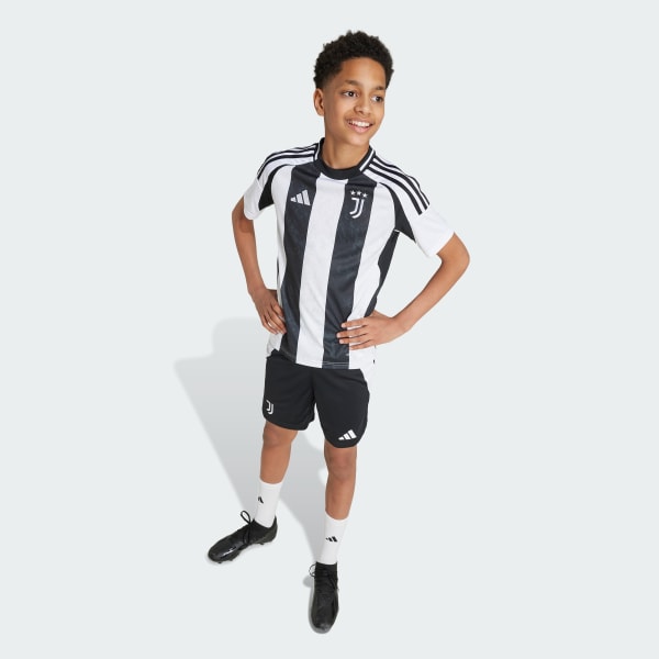 Μαύρο Juventus 24/25 Home Shorts Kids