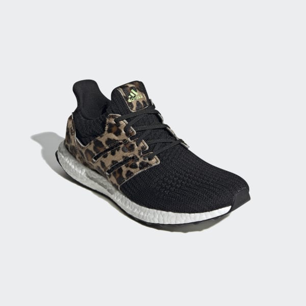 Black Ultraboost DNA Leopard Shoes LGH56