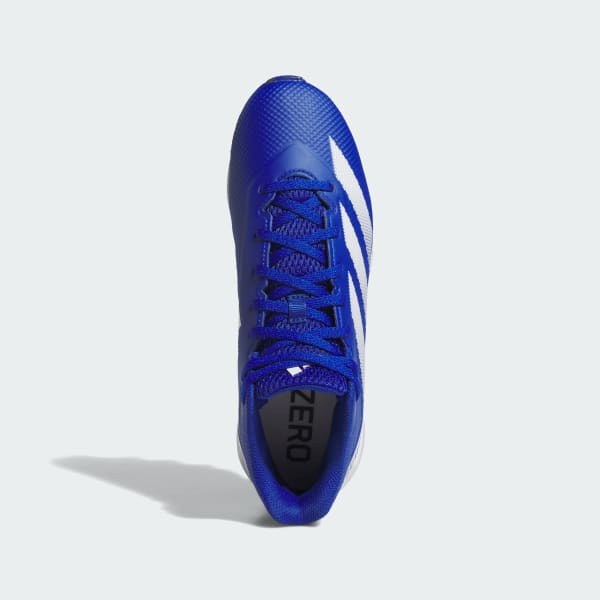 Blue Adizero Impact.2 Molded American Football Cleats