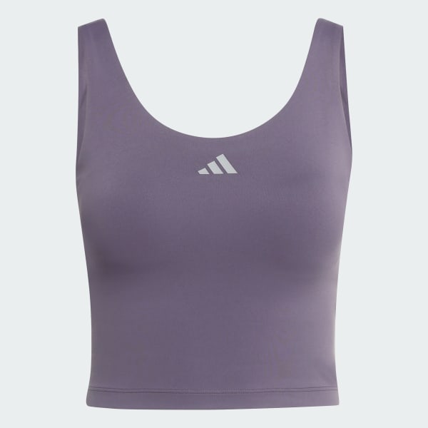 Grigio Canotta 3 Stripes Studio All Me Light Support