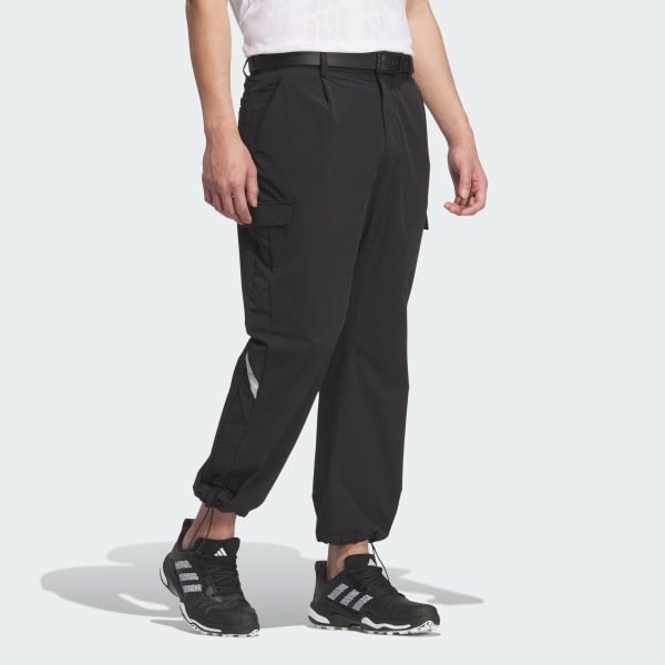 ブラック 【ゴルフ】ビヨンド ザ コース EX-Stretch active 撥水ルーズフィット アンクルカーゴパンツ