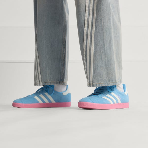 สีน้ำเงิน รองเท้า Gazelle อินเตอร์ไมอามี CF