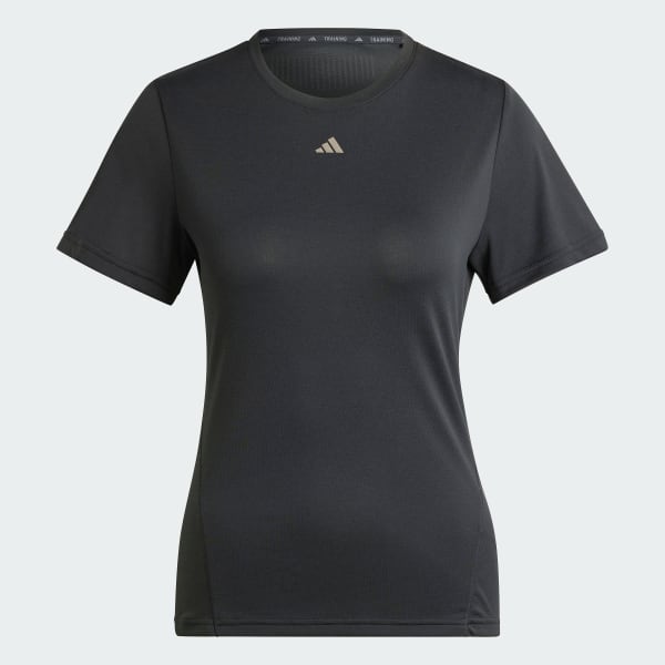 Negro Camiseta Designed for Training HEAT.RDY HIIT