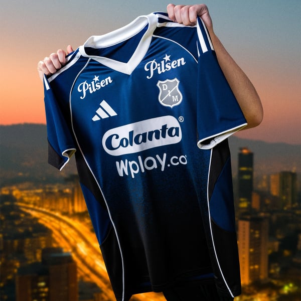 adidas Camiseta Visitante DIM 2025 Azul adidas Colombia
