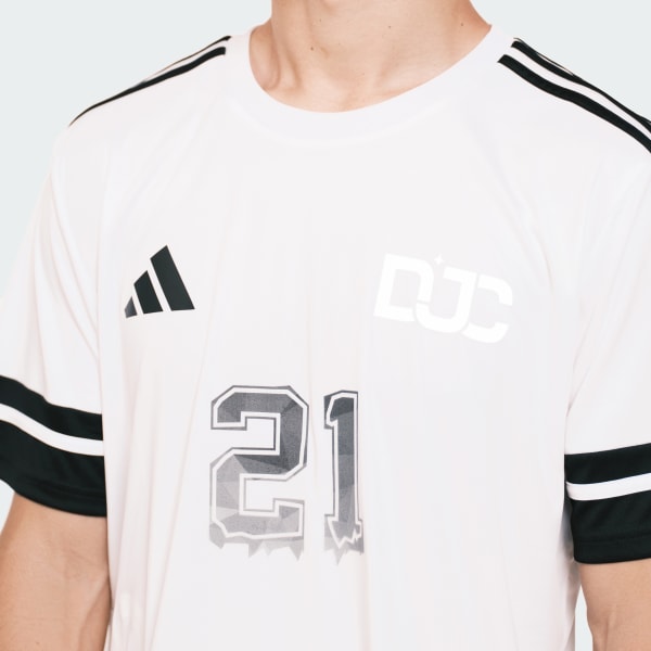 White adidas X DJC Jersey