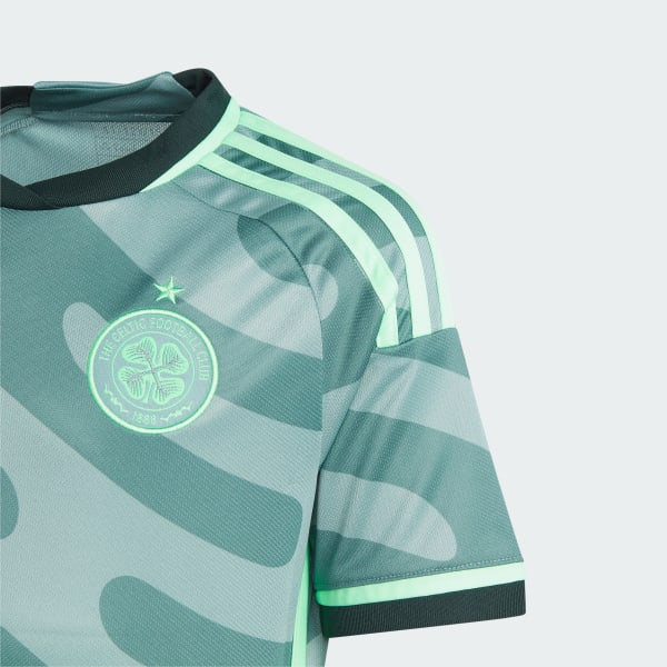 Green Celtic FC 23/24 Third Jersey Kids