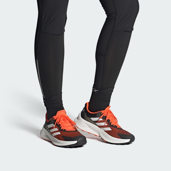 Zwart TERREX Soulstride Flow Trail Running Schoenen