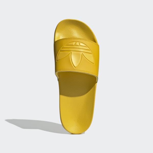 Chanclas adidas store amarillas