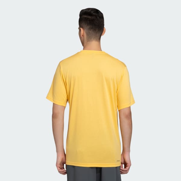 Yellow TRAIN ESSENTIALS COMFORT TRAINING TEE