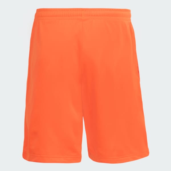 Laranja SHORTS TREINO COM LOGOTIPO MALHA