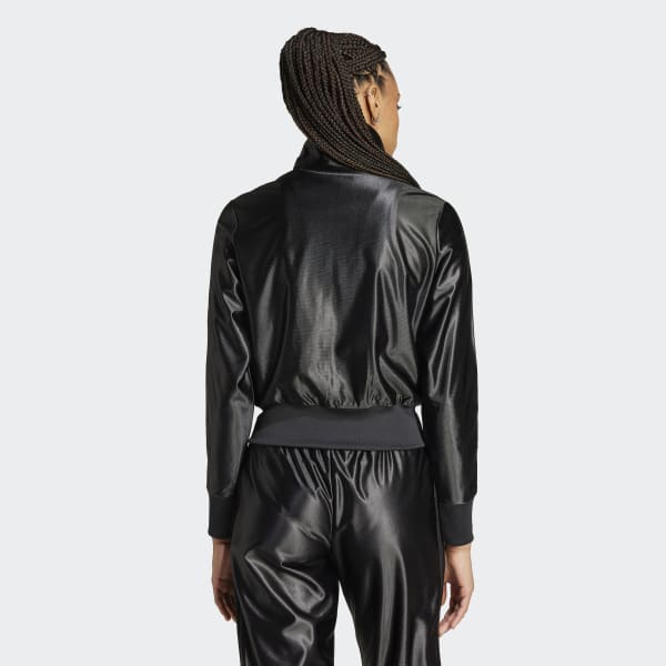 ADIDAS Lサイズ アディブレイク ベロア トラックトップ 黒