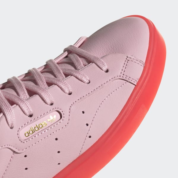 adidas sleek series pink