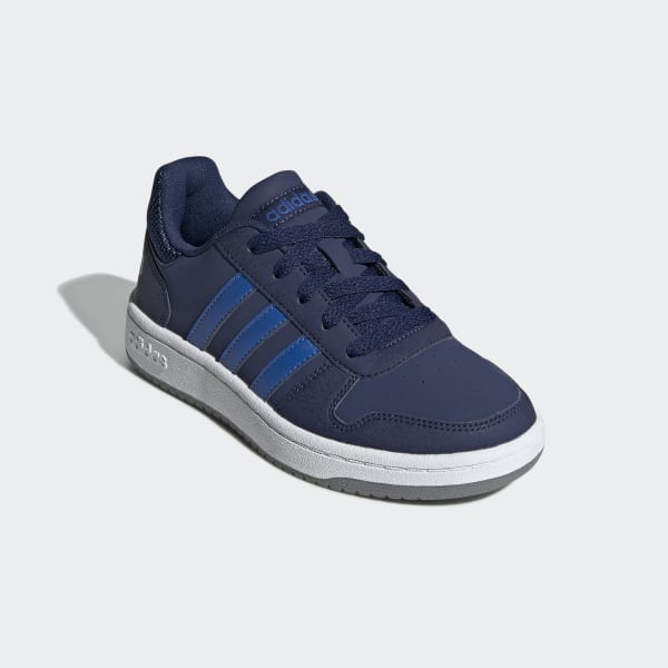 adidas Hoops 2.0 Shoes - Blue | adidas UK
