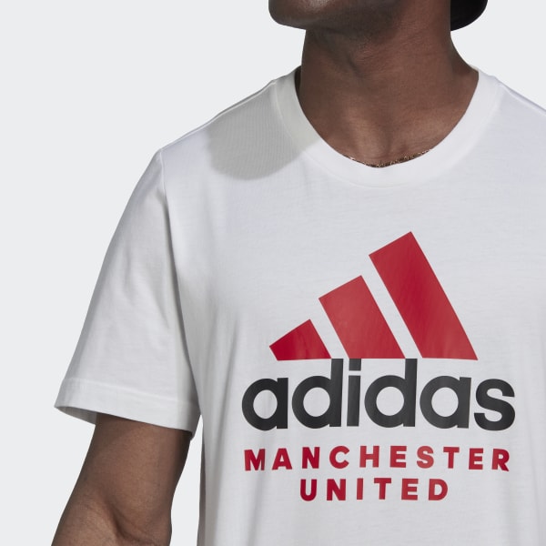 White Manchester United DNA Graphic T-Shirt NQ230