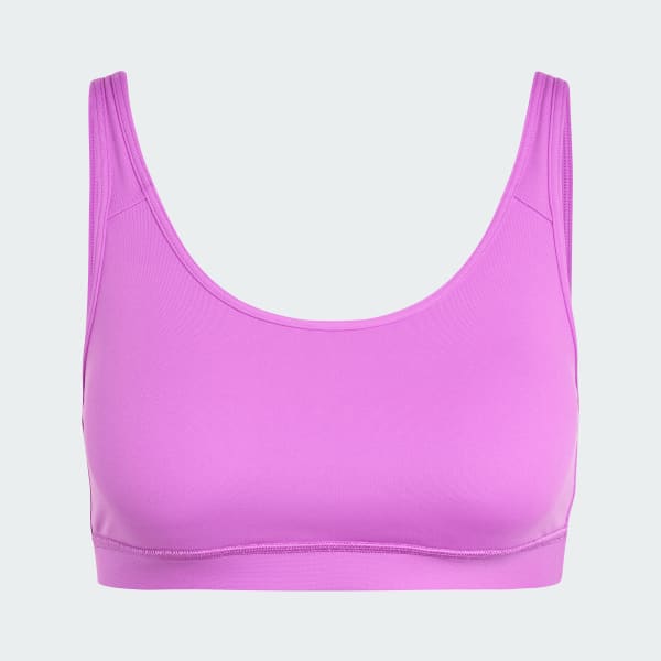Mor All Me Essentials Medium-Support Sporcu Sütyeni
